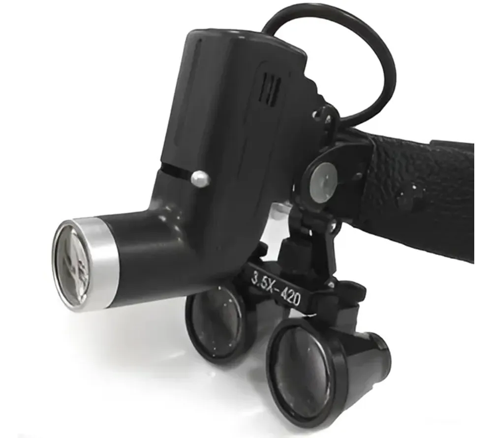 magnifier optic shl-5 осветитель налобный с регулировкой диаметра пятна