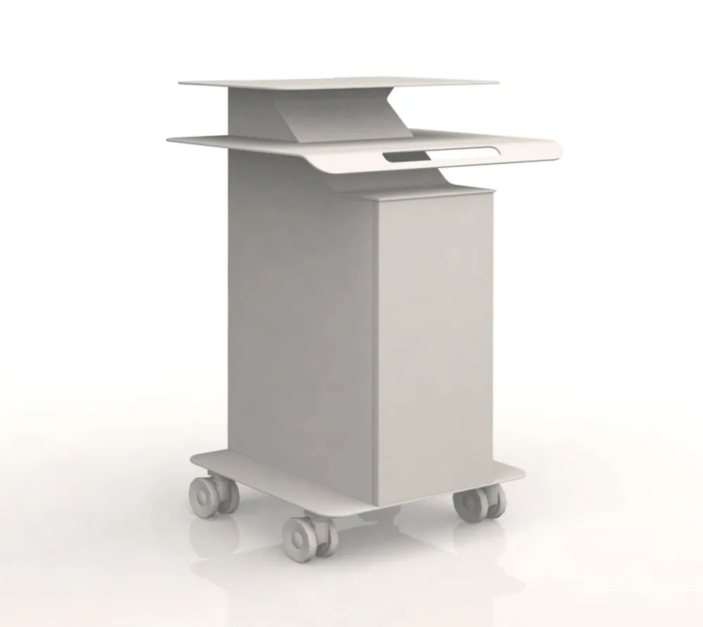 edarredo передвижной столик tender ral7021+задняя крышка атс, италия