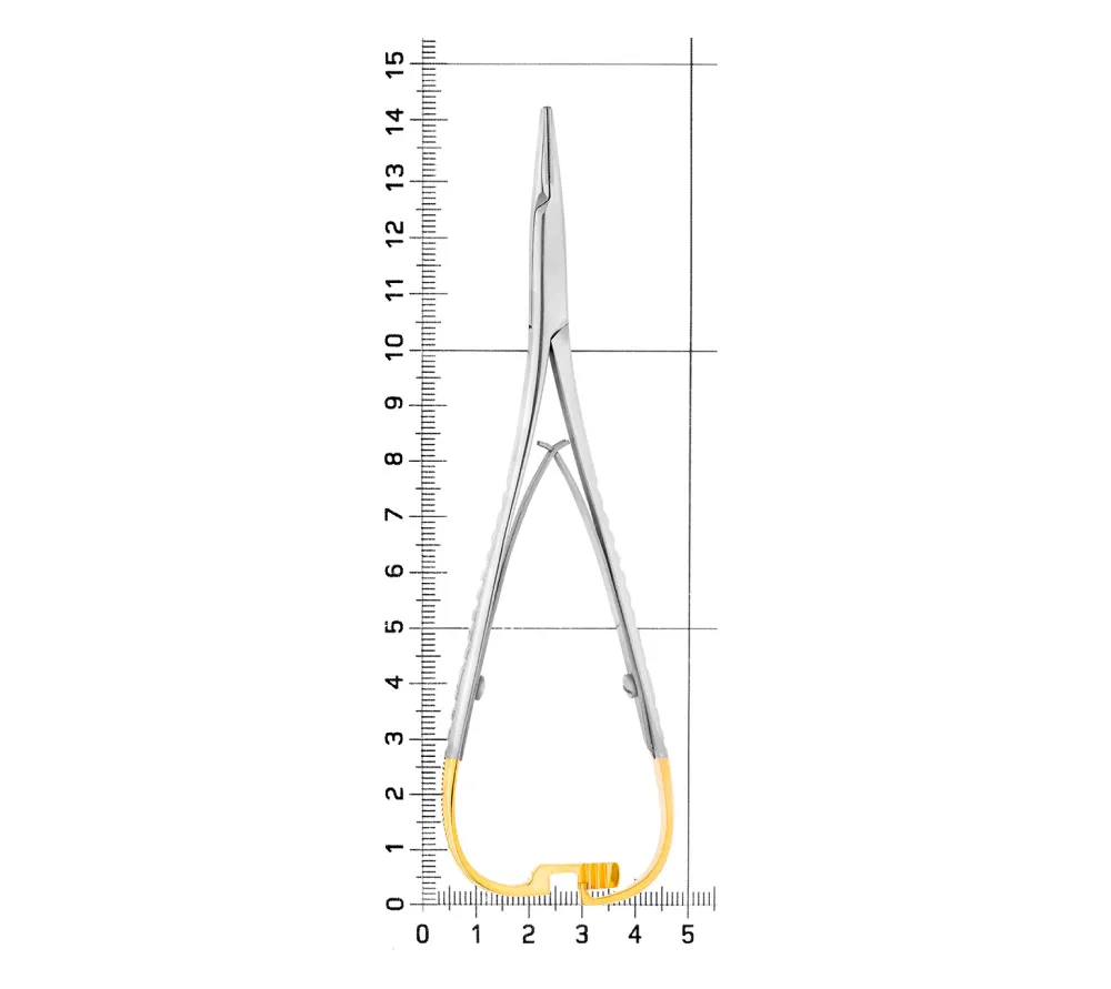 hlw mini-head lichtenberg tc иглодержатель хирургический, 14 см  4