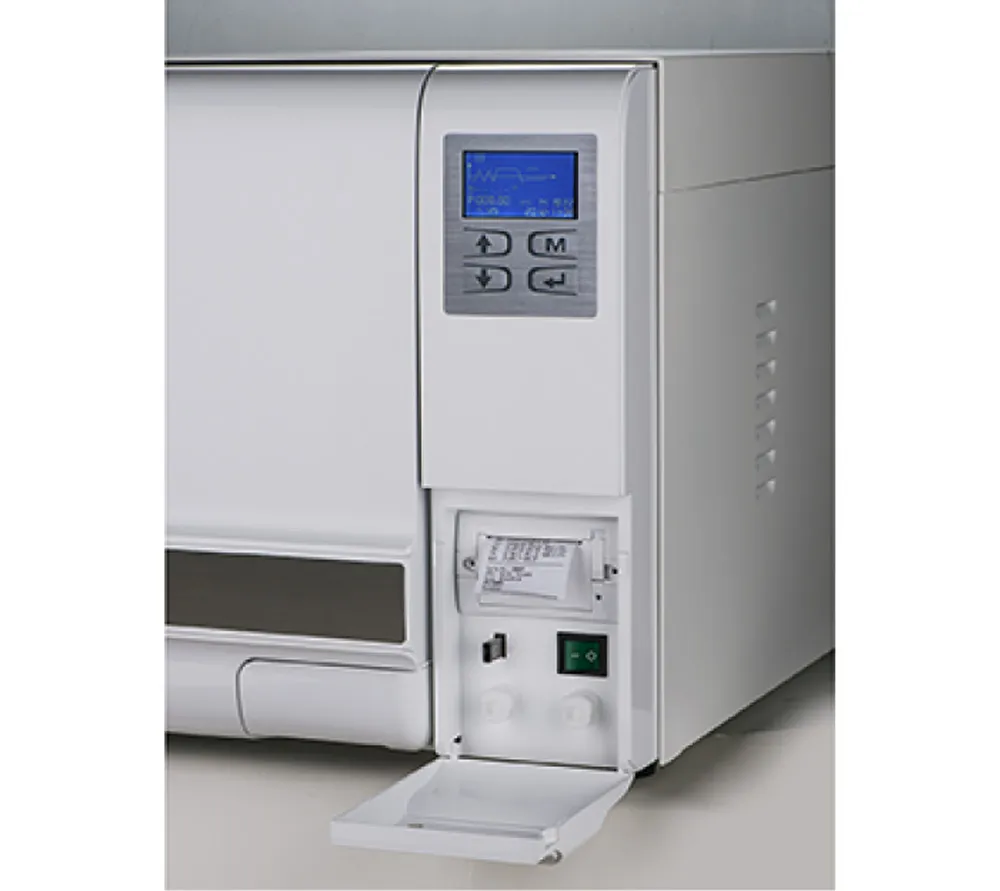 ningbo ican machines icanclave ste-18 автоматический автоклав класса b с вакуумной сушкой, объем: 18 л  4