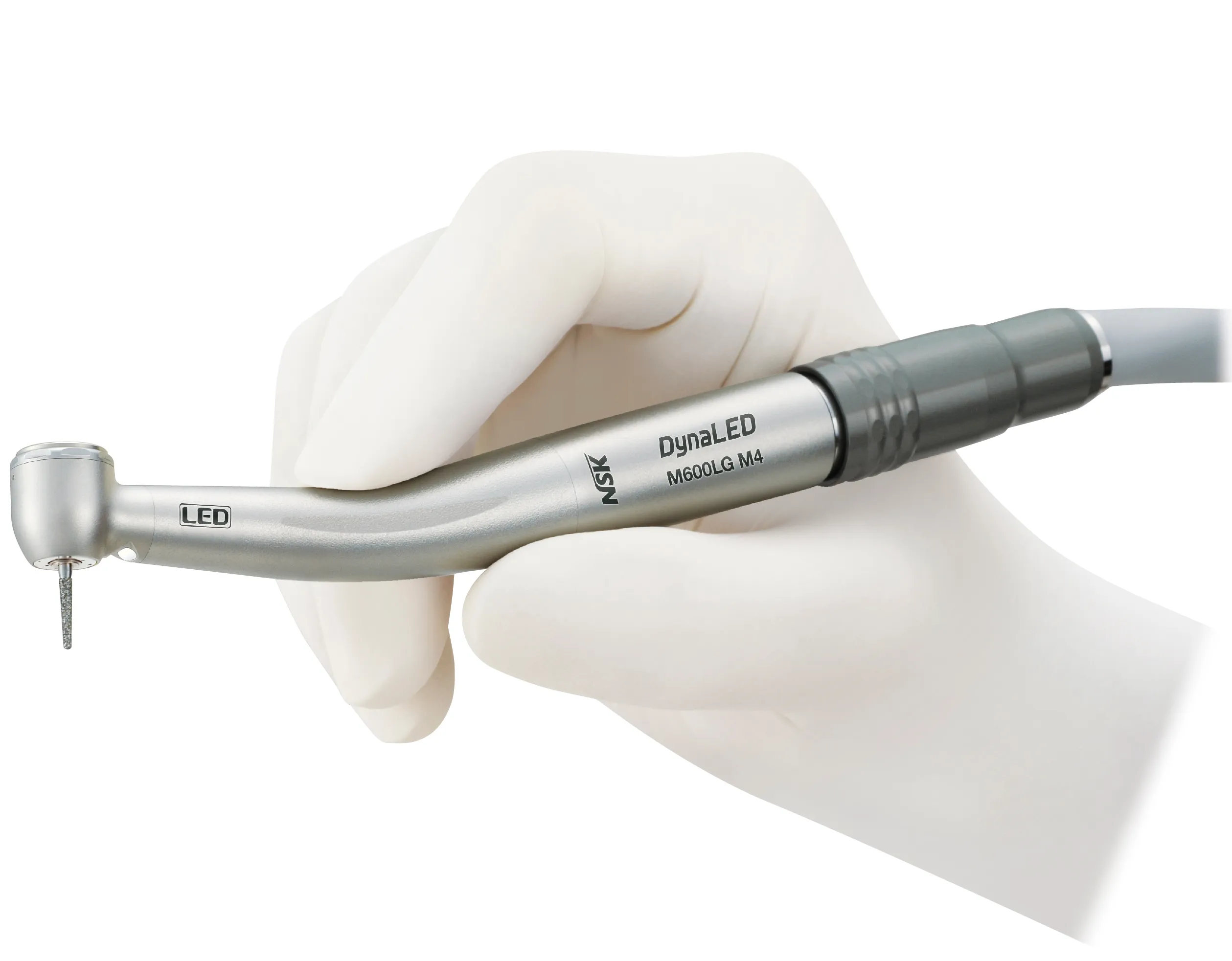 nsk dynaled m600lg m4 турбинный наконечник с генератором света  3