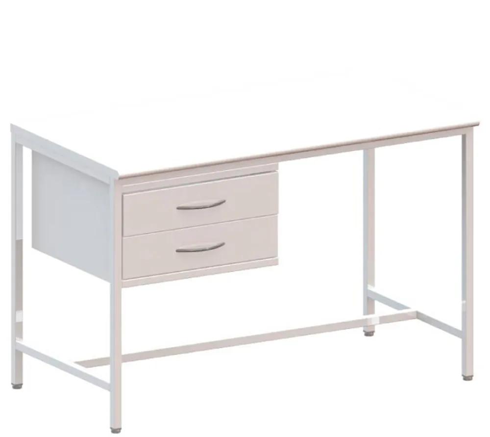 виталия сл-2 м стол лабораторный с металлической столешницей