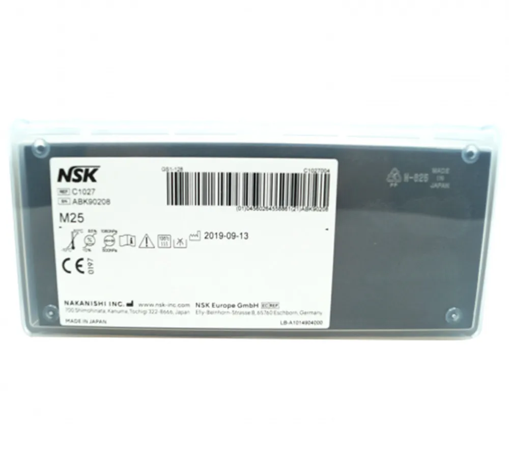 nsk s-max m25 угловой наконечник без оптики, 1:1  4