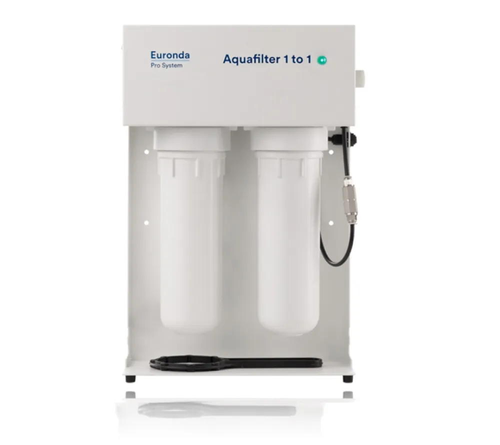 euronda aquafilter деионизатор со сменными картриджами в комплекте, 1 л/мин