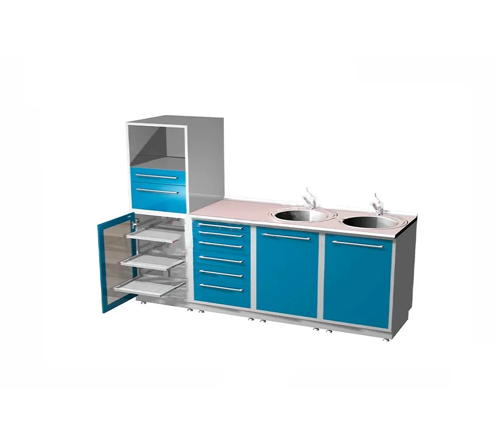 arkodor arkodent-m33 комплект мебели для стерилизационной, 4 модуля