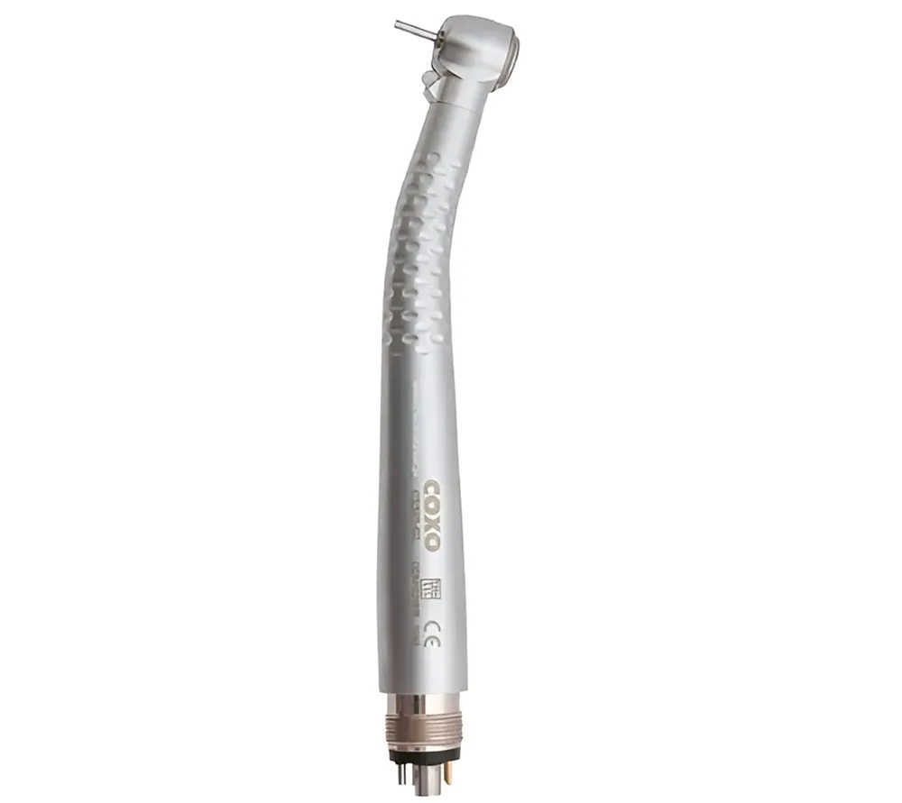 coxo cx207-gl турбинный наконечник с фиброоптикой, с ортопедической головкой