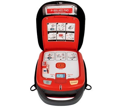 RADIAN Qbio Heart Guardian HR-501 дефибриллятор автоматический наружный с голосовыми подсказками  2