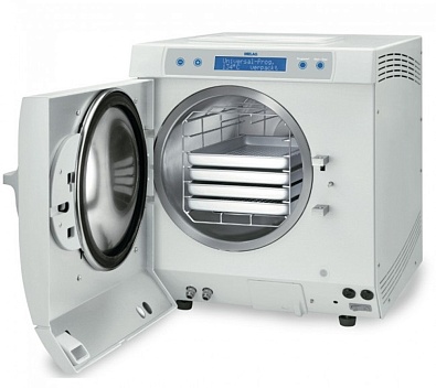 melag vacuklav 24b+ автоклав pro-class с подключением к водопроводу, объем: 22 л  2